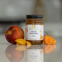 Load image into Gallery viewer, Peach Habanero Jam 15 oz. (12/case)
