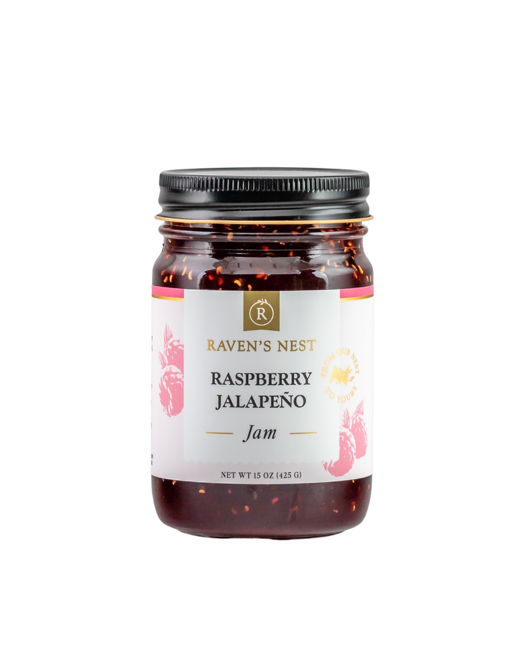 Raspberry Jalapeno Jam 15 oz. (12/case)