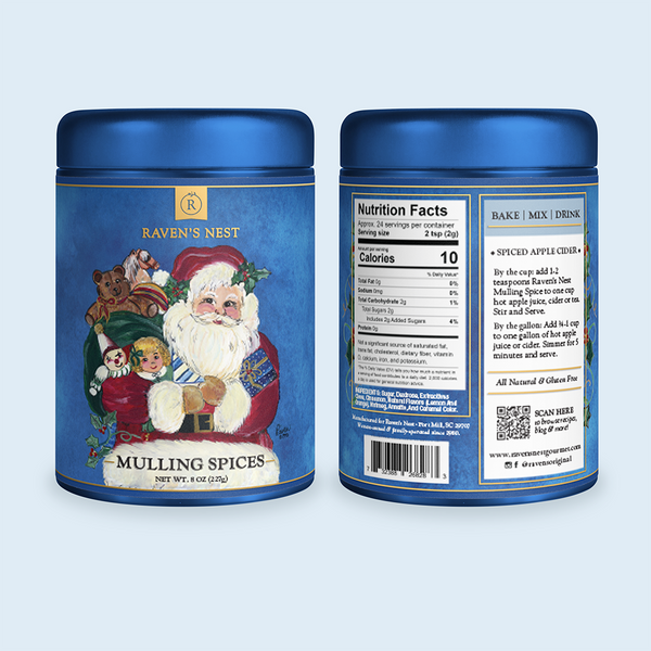 PRE ORDER! Santa - Raven's Holiday Keepsake Tin