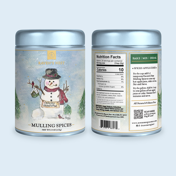 PRE ORDER! Snowman - Raven's Holiday Keepsake Tin
