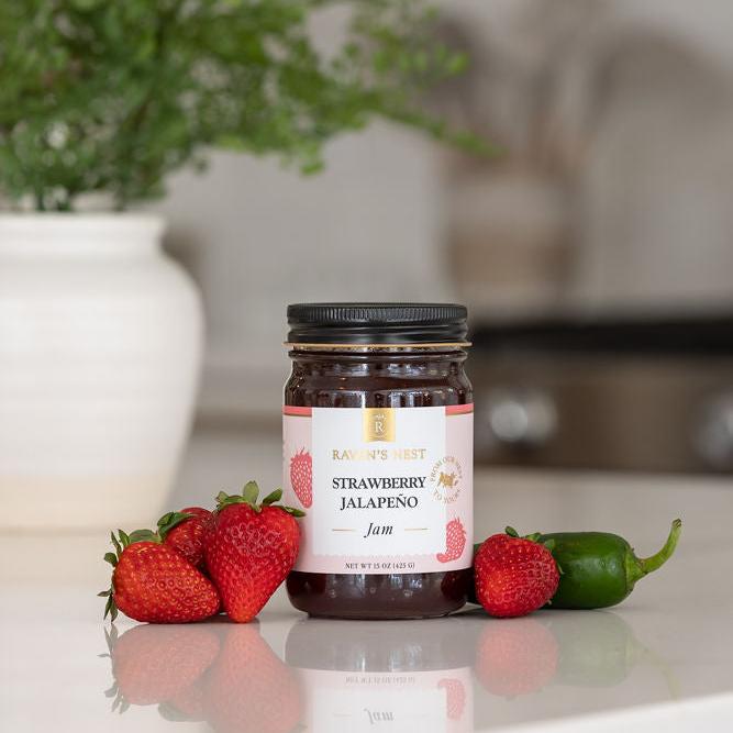 Strawberry Jalapeno Jam 15 oz. - (12/case)