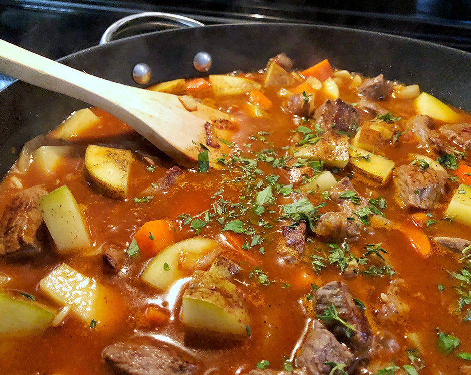 Holiday Pumpkin Beef Stew