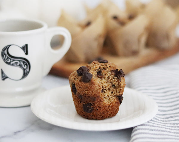 Pumpkin Butter Chocolate Chip Muffins